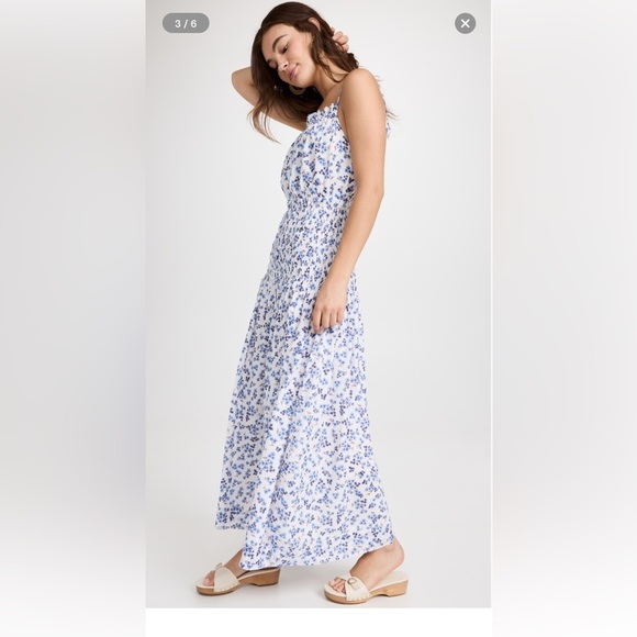 NWT Sundry Ditzy Smocked Maxi Dress Size 1 / Small - Picture 5 of 15